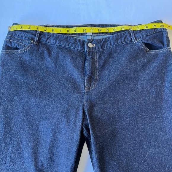 J. Jill Bootcut Stretch Dark Wash Jeans - Picture 3 of 9